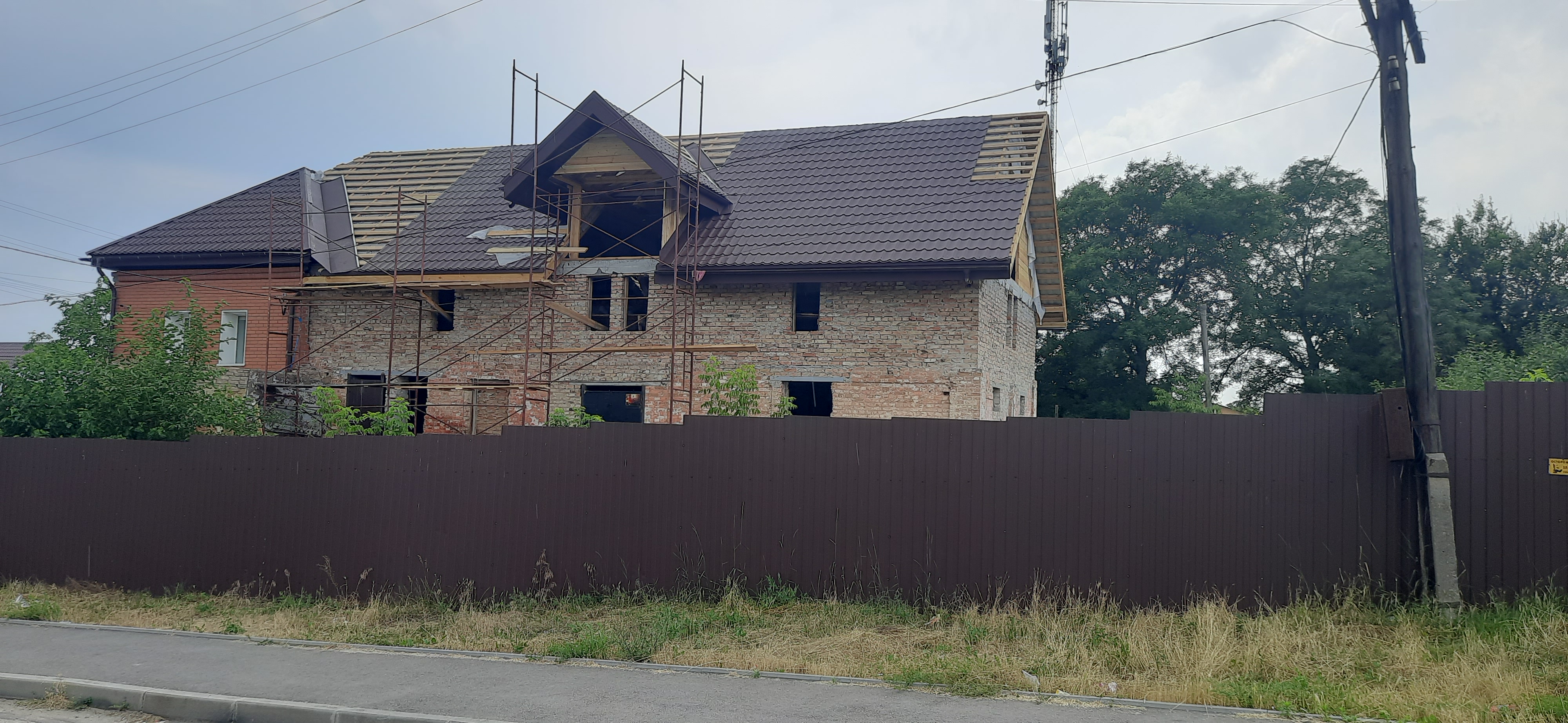 Монтаж металочрепиці